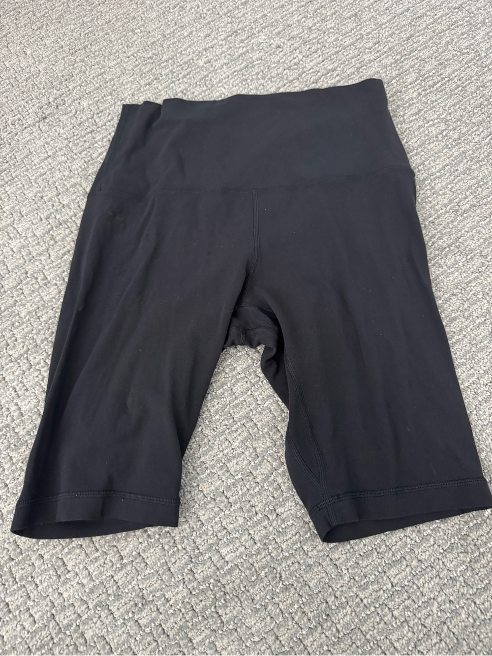 lululemon athletica Black High-Rise Bike Shorts